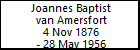 Joannes Baptist van Amersfort