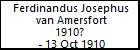 Ferdinandus Josephus van Amersfort