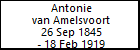 Antonie van Amelsvoort
