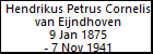 Hendrikus Petrus Cornelis van Eijndhoven