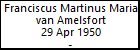Franciscus Martinus Maria van Amelsfort