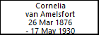Cornelia van Amelsfort