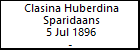 Clasina Huberdina Sparidaans