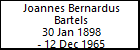 Joannes Bernardus Bartels