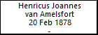 Henricus Joannes van Amelsfort