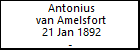 Antonius van Amelsfort