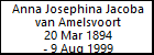 Anna Josephina Jacoba van Amelsvoort