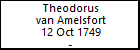Theodorus van Amelsfort