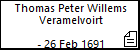 Thomas Peter Willems Veramelvoirt