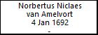 Norbertus Niclaes van Amelvort