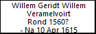 Willem Geridt Willem Veramelvoirt