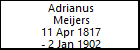 Adrianus Meijers
