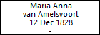 Maria Anna van Amelsvoort