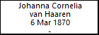 Johanna Cornelia van Haaren