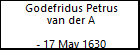 Godefridus Petrus van der A