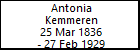 Antonia Kemmeren